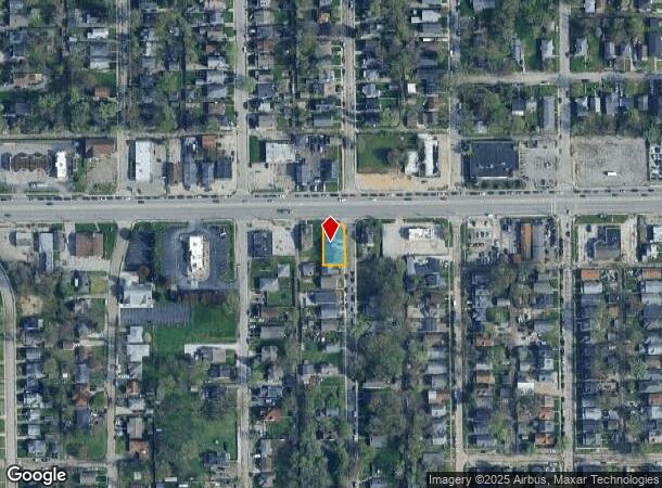  2901 W 16Th St, Indianapolis, IN Parcel Map