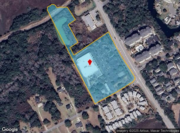  1985 Folly Rd, Charleston, SC Parcel Map