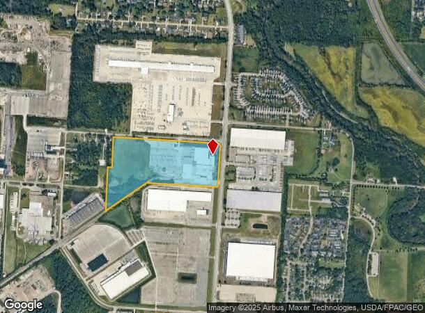  2455 Watkins Rd, Columbus, OH Parcel Map