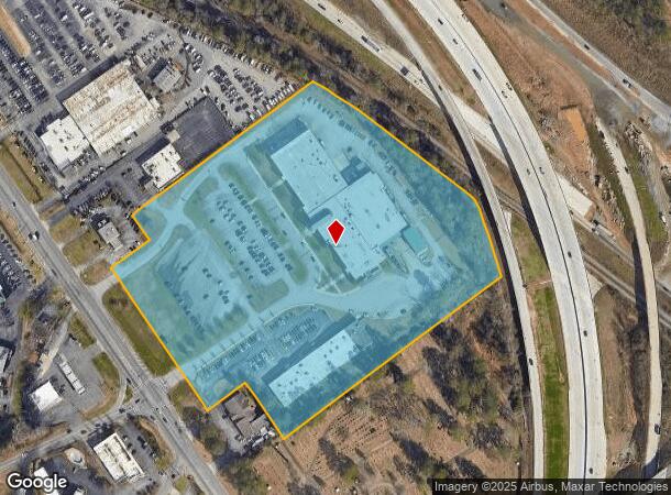  2011 Riverside Dr, Macon, GA Parcel Map