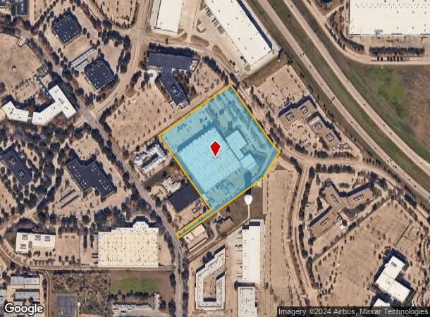  4400 Regent Blvd, Irving, TX Parcel Map