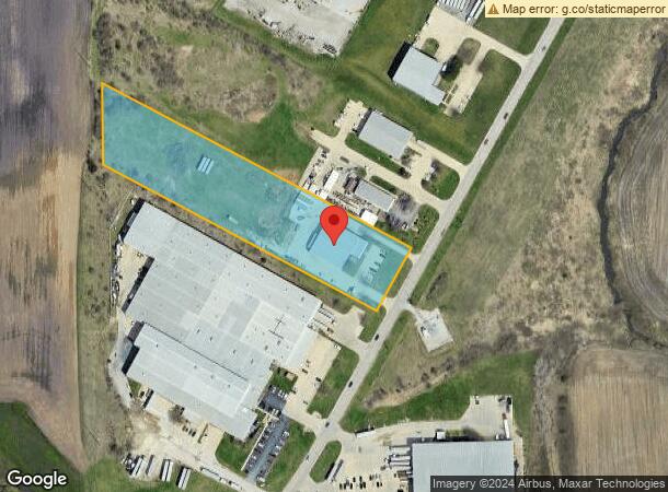  2200 W College Ave, Normal, IL Parcel Map