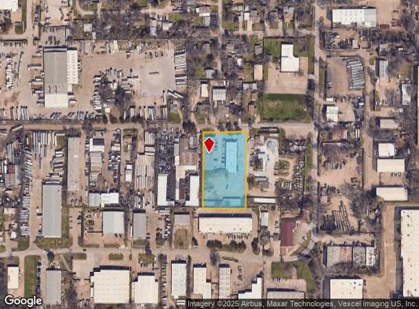 2350 Penn St, Irving, TX Parcel Map