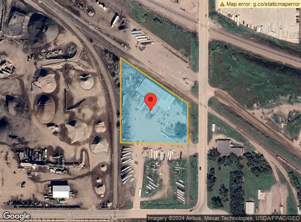  1200 Yegen Rd, Bismarck, ND Parcel Map