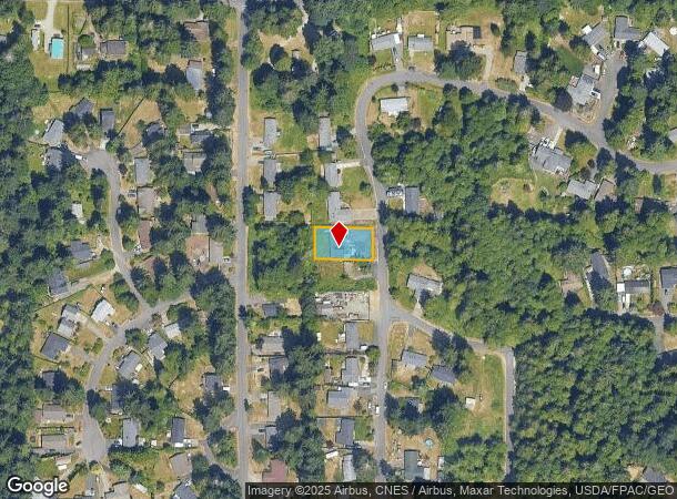 7421 Mazama St Sw, Olympia, WA Parcel Map