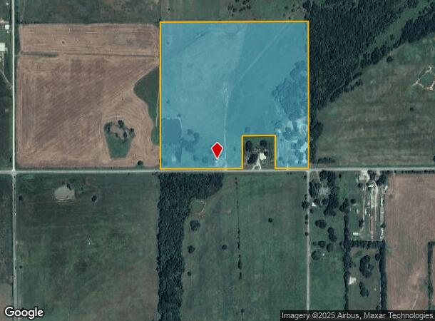 116819 S 4242 Rd, Eufaula, OK Parcel Map