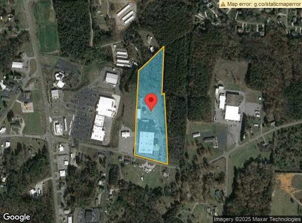  405 Rink Dam Rd, Hickory, NC Parcel Map