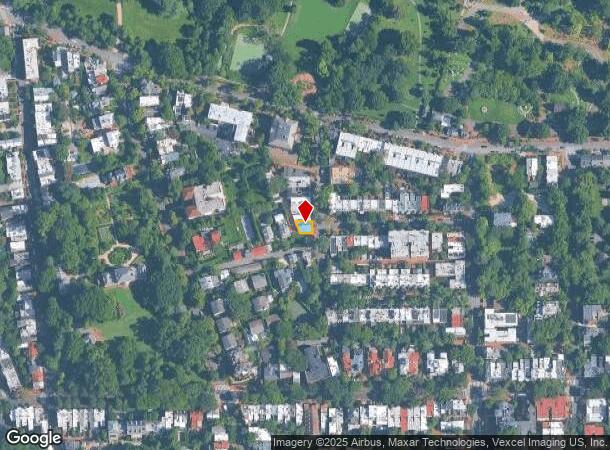  1650 Avon Pl Nw, Washington, DC Parcel Map