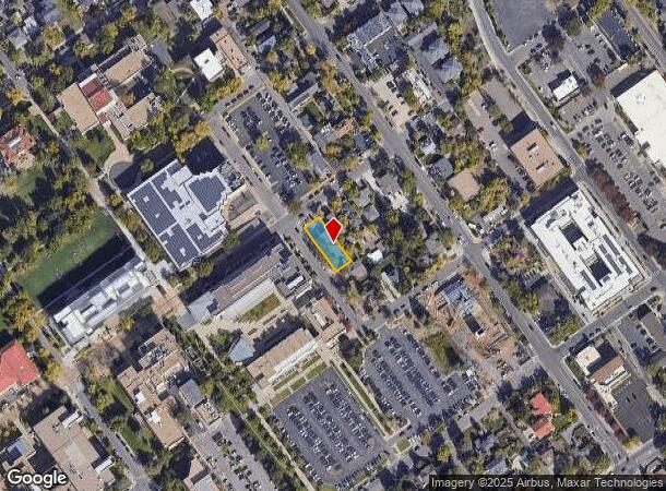 1611 Arapahoe St, Golden, CO Parcel Map