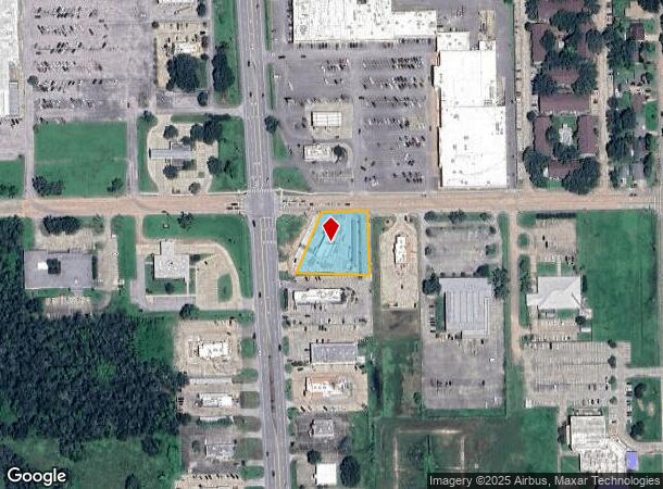  1720 N Velasco St, Angleton, TX Parcel Map