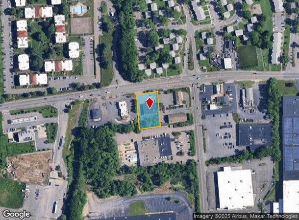  650 Oak St, Brockton, MA Parcel Map