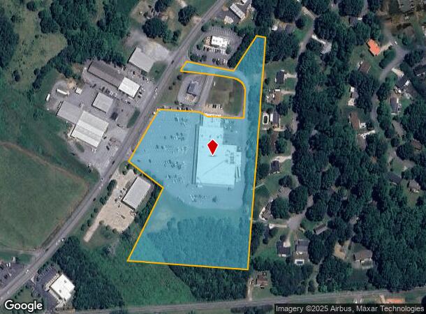  3202 S 103 South Nc 127 Hwy, Hickory, NC Parcel Map