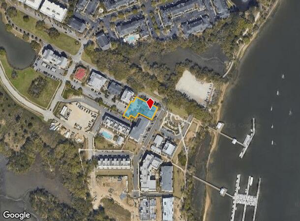 101 River Landing Dr, Daniel Island, SC Parcel Map