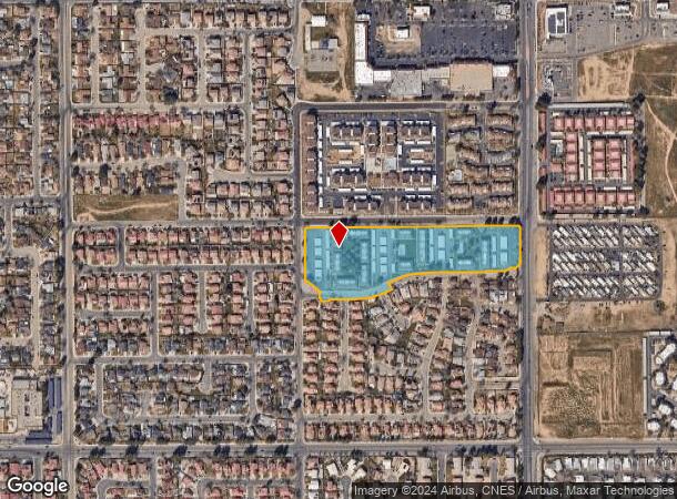  1831 E Avenue J4, Lancaster, CA Parcel Map