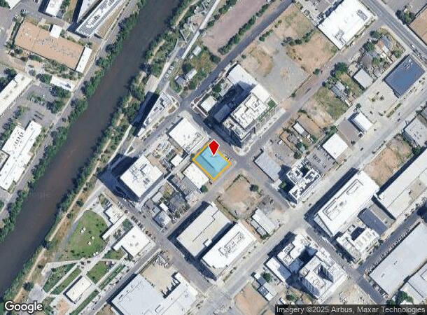  3561 Delgany St, Denver, CO Parcel Map