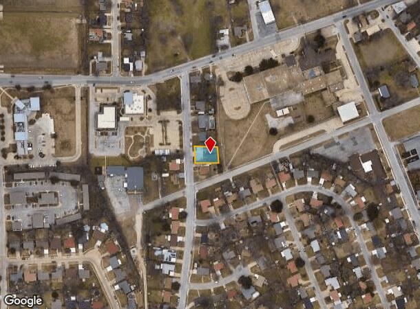  121 Opal St, Saginaw, TX Parcel Map