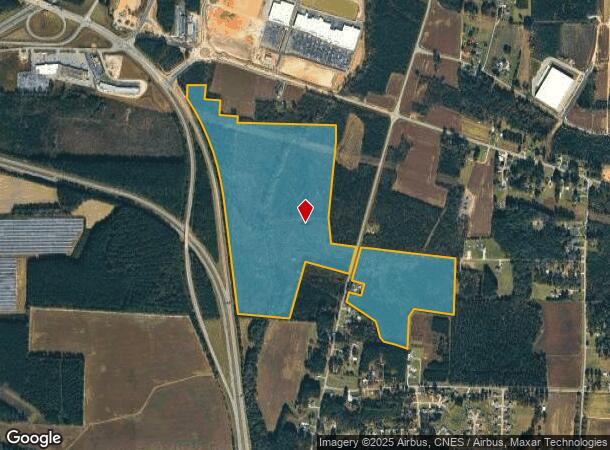 Fire Tower Rd, Selma, NC Parcel Map