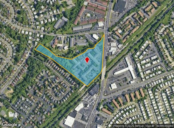  9882 Bustleton Ave, Philadelphia, PA Parcel Map