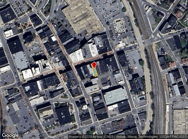 127 Baltimore St, Cumberland, MD Parcel Map