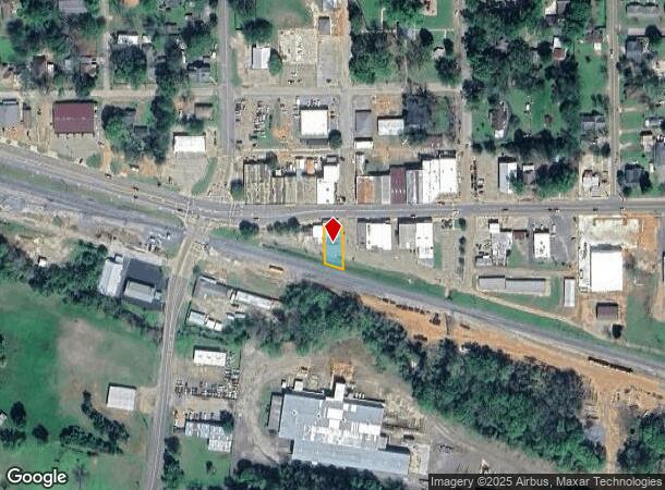 121 W 1St St, Hughes Springs, TX Parcel Map