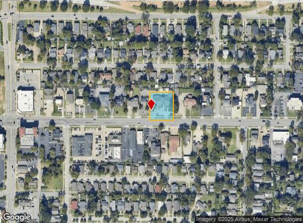  1847 E 15Th St, Tulsa, OK Parcel Map