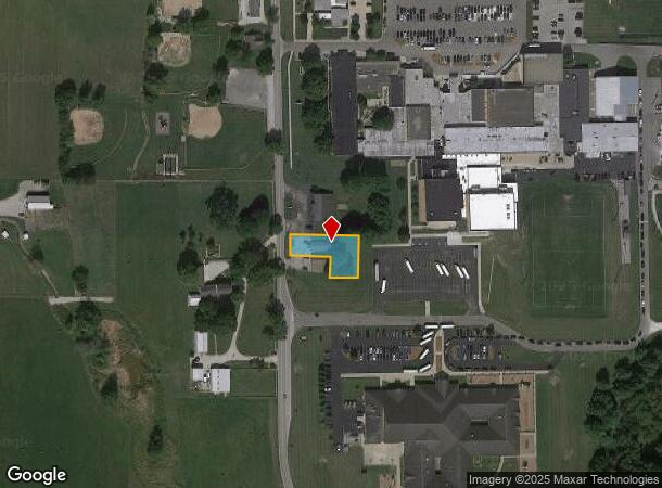 285 S Chestnut St, Monrovia, IN Parcel Map