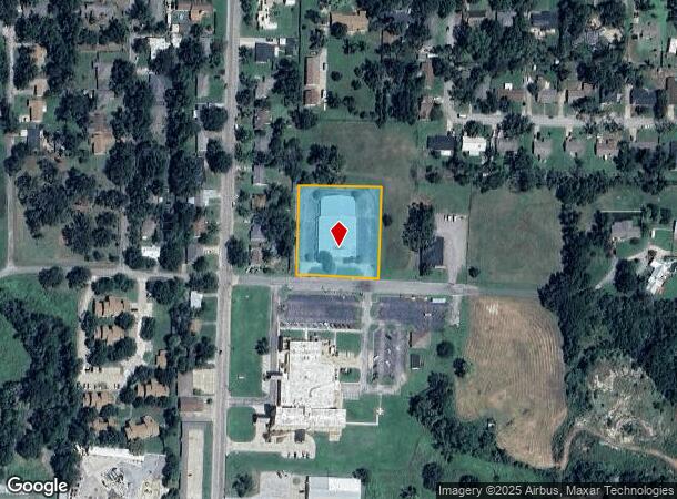 1211 E 6Th St, Bonham, TX Parcel Map