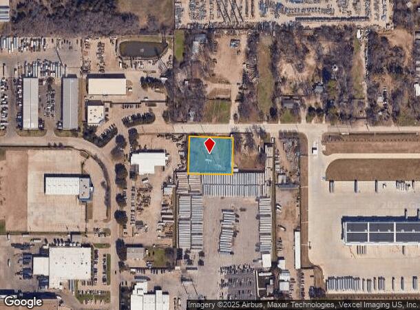  1509 Parker Rd, Grand Prairie, TX Parcel Map