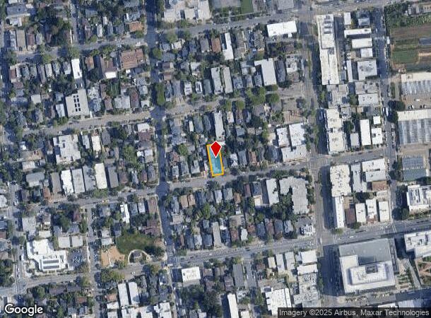  2017 Delaware St, Berkeley, CA Parcel Map