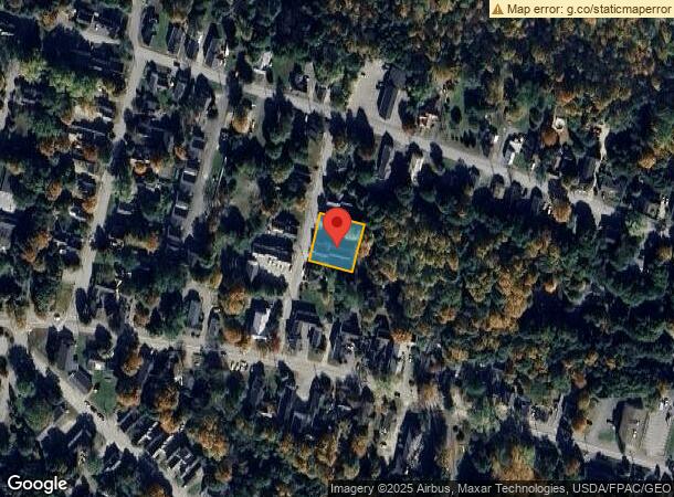  17 Autumn St, Gardiner, ME Parcel Map