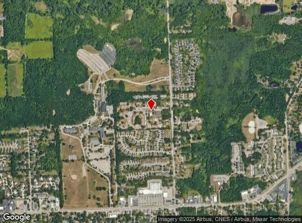  7160 Round Hill Dr, Waterford, MI Parcel Map