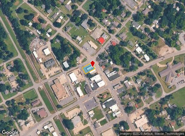  133 N Lee St, Fort Gibson, OK Parcel Map