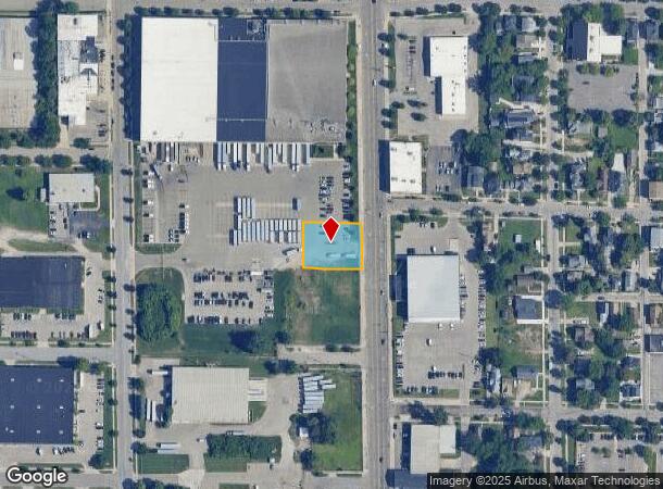 615 Division Ave S, Grand Rapids, MI Parcel Map