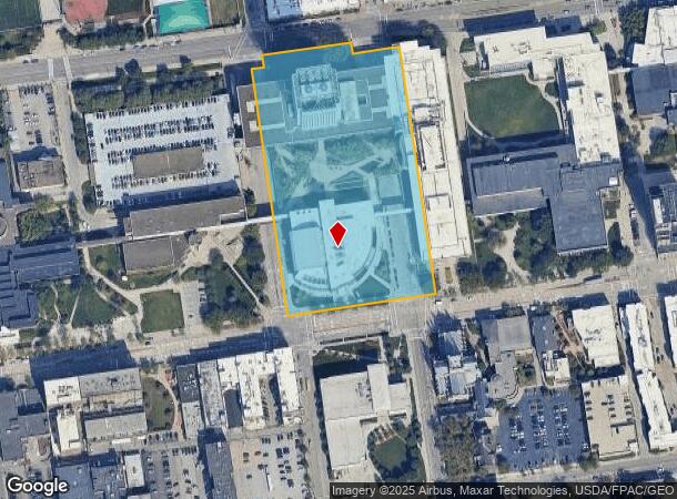 2121 Euclid Ave, Cleveland, OH Parcel Map