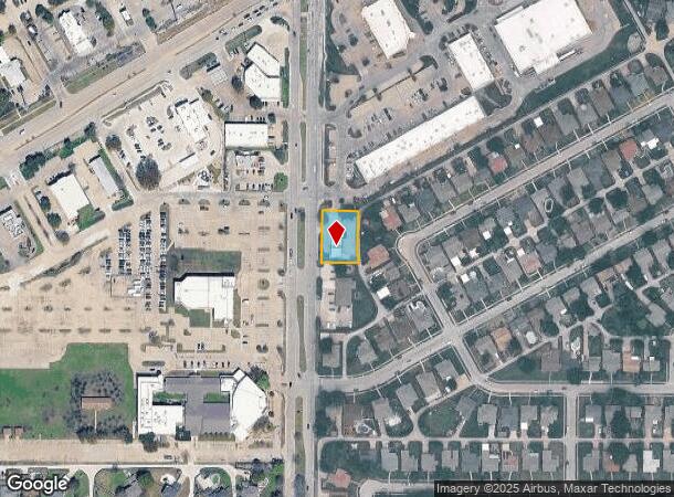  6200 Dalrock Rd, Rowlett, TX Parcel Map