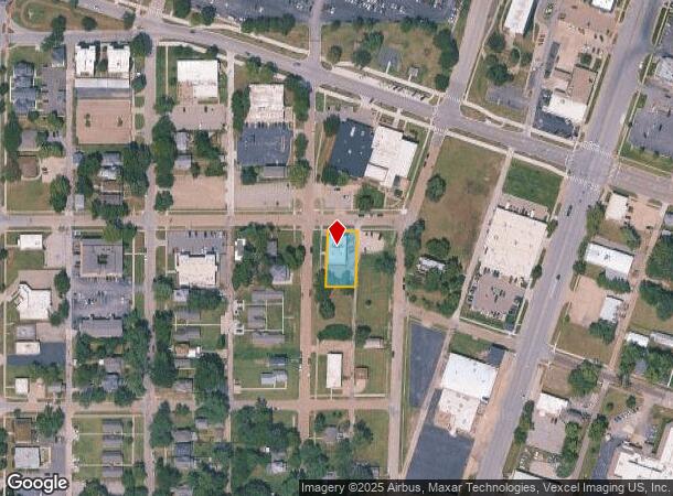  1300 Sw Van Buren St, Topeka, KS Parcel Map