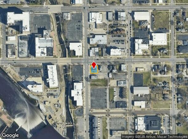  502 E Colfax Ave, South Bend, IN Parcel Map