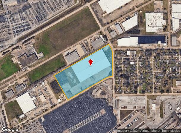  411 Brisbane St, Houston, TX Parcel Map