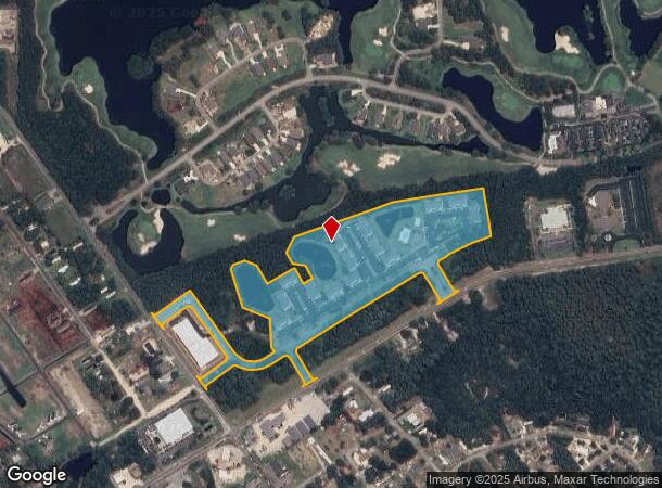  7100 Town Center Rd, Sunset Beach, NC Parcel Map