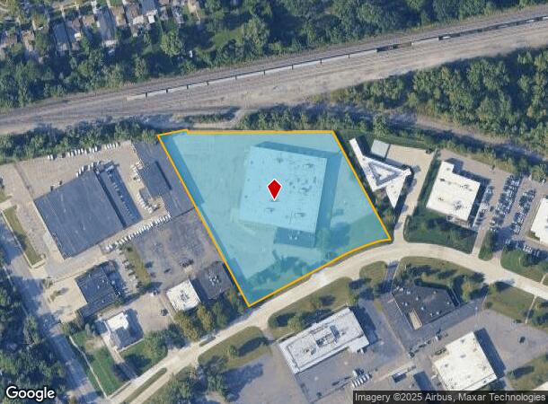  15200 N Commerce Dr, Dearborn, MI Parcel Map