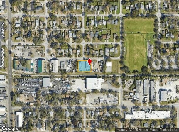  4664 Freemont Ter S, Saint Petersburg, FL Parcel Map
