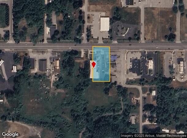  1454 W Main St, Fremont, MI Parcel Map