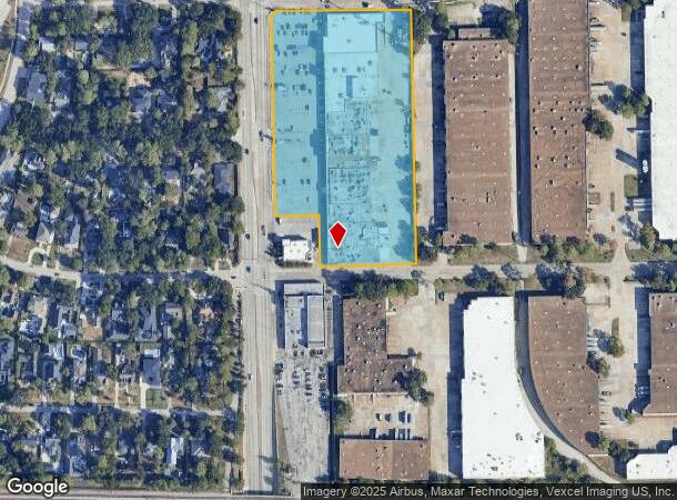 3800 N Shepherd Dr, Houston, TX Parcel Map