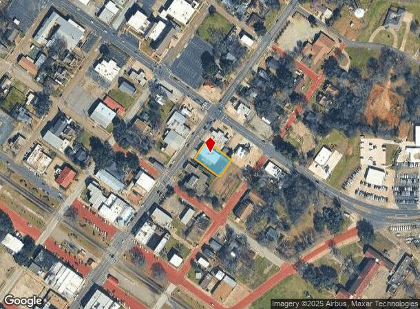 208 N Main St, Gladewater, TX Parcel Map