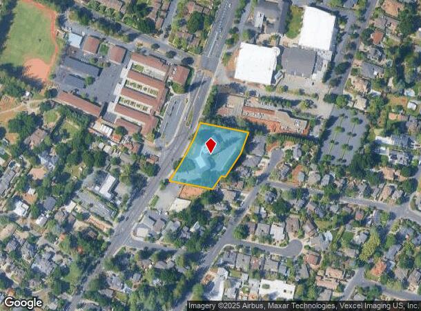 16450 Los Gatos Blvd, Los Gatos, CA Parcel Map