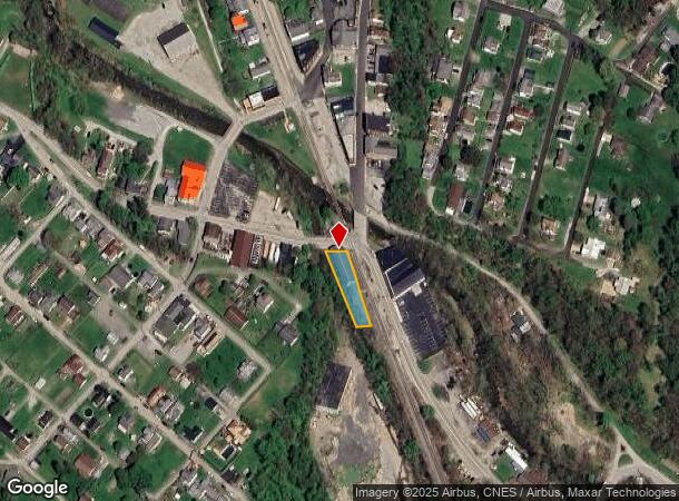 15 Woodvale St, Dunbar, PA Parcel Map