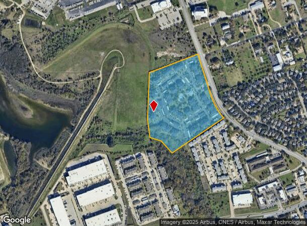  2800 Sunrise Rd, Round Rock, TX Parcel Map