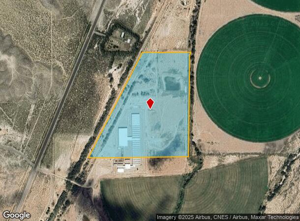 5750 Denali Ln, Caliente, NV Parcel Map