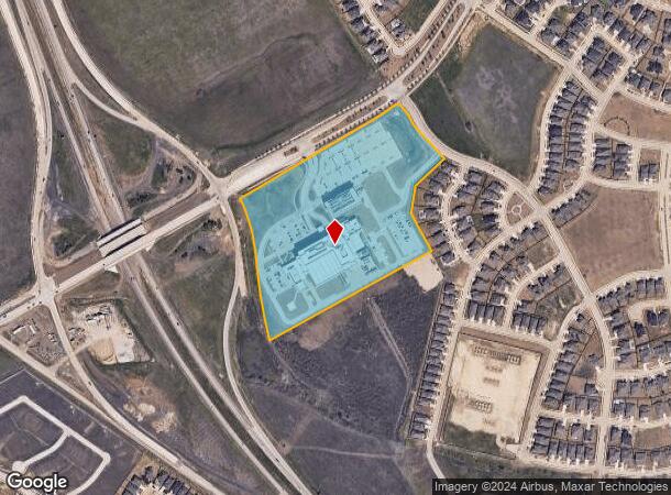  2500 Lone Star Rd, Mansfield, TX Parcel Map