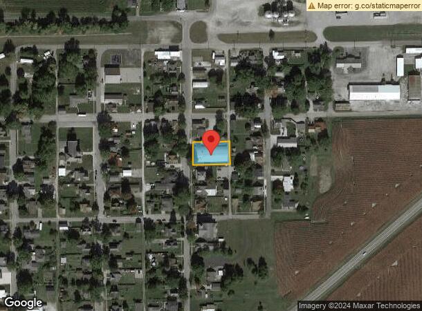  5921 N Main St, Uniondale, IN Parcel Map